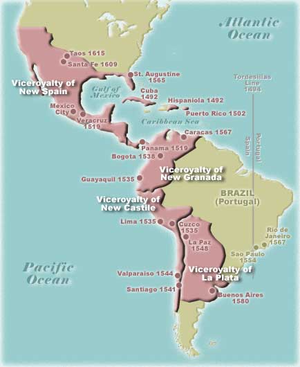 map-of-spanish-america